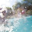 Camping Serignan Plage Herault Couple Enfant Lagon Piscine