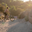 Serignan Plage Campsite Herault Teenager Beach Bike
