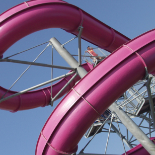 Camping Serignan Plage Herault Region Aqualand du Cap d&rsquo;Agde Toboggan