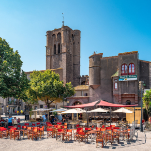 Camping Serignan Plage Herault Region Cap d\'Agde Terrasse