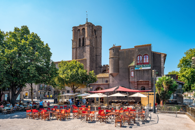 Serignan Plage campsite Herault Region Beziers Terrace Castle