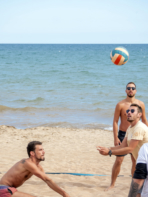 Serignan Plage Herault campsite Activities Sport Beach Beach Volleyball