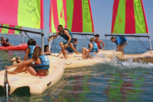 Serignan Plage campsite Herault Activities Sport Sailboat Nautical Sports