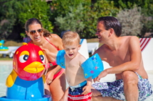 Camping Serignan Plage Herault Zwemmen Waterspeeltuin