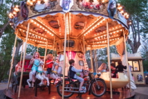 Serignan Plage Campsite Herault Babies Merry Go Round Children