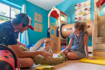 Serignan Plage Campsite Herault Babies Play House for the Very Young Baby Club Parents