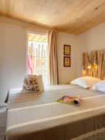 Campingplatz Serignan Plage Herault Cabane Canardiere Premium 3 Zimmer Elternschlafzimmer