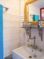 Campingplatz Serignan Plage Herault Cabane Canardiere Premium 3 Zimmer Badezimmer