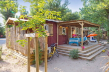 Camping Serignan Plage Herault Cabane Jardin Premium 3 chambres Exterieur