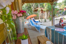 Camping Serignan Plage Herault Cabane Jardin Premium 3 chambres Terrasse