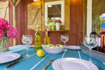Camping Serignan Plage Herault Cabane Jardin Premium 3 chambres Terrasse