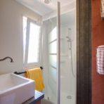 Camping Serignan Plage Herault Cabane Jardin Premium 3 chambres Salle de bain