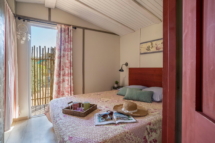 Campingplatz Serignan Plage Herault Cabane Pecheur Premium 2 Zimmer Elternschlafzimmer