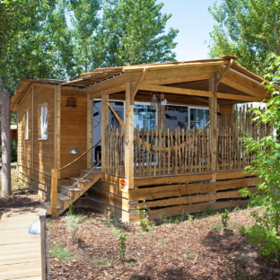 Camping Serignan Plage Herault Cabane Robinson Premium 2 chambres Exterieur