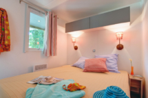 Campingplatz Serignan Plage Herault Cottage Balneo 4 Blumen 2 Zimmer Elternschlafzimmer