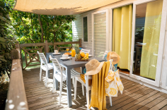 Camping Serignan Plage Herault Cottage Occitanie 3 Fleurs 2 chambres Exterieur