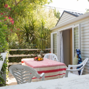 Camping Serignan Plage Herault Cottage Occitanie 3 Fleurs 2 chambres Exterieur