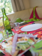 Camping Serignan Plage Herault Cottage Occitanie 3 Fleurs 2 chambres Detail Cuisine