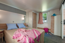 Serignan Plage campsite Herault Cottage Persons with Reduced Mobility 3 Flowers 2 bedrooms Master bedroom