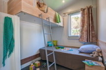 Serignan Plage campsite Herault Cottage Persons with Reduced Mobility 3 Flowers 2 bedrooms Children’s Bedroom