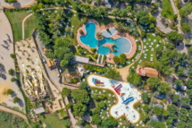 Camping Serignan Plage Herault Vue Aerienne Parc Aquatique