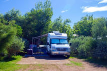 Campingplatz Serignan Plage Herault Stellplatz „Strand“ 3 Blumen Wohnmobil