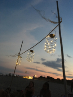 Serignan Plage Campsite Herault Beach Chinese Lanterns