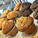 Campingplatz Serignan Plage Herault Geschäfte Bäckerei Muffins