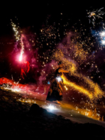 Camping Serignan Plage Herault Soirées Spectacle Plage Feu d\'artifices Son et Lumiere